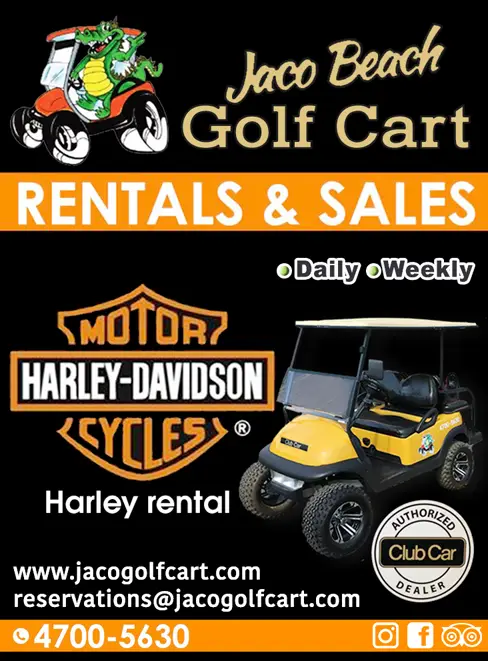 JACO BEACH GOLF CART RENTALS & SALES