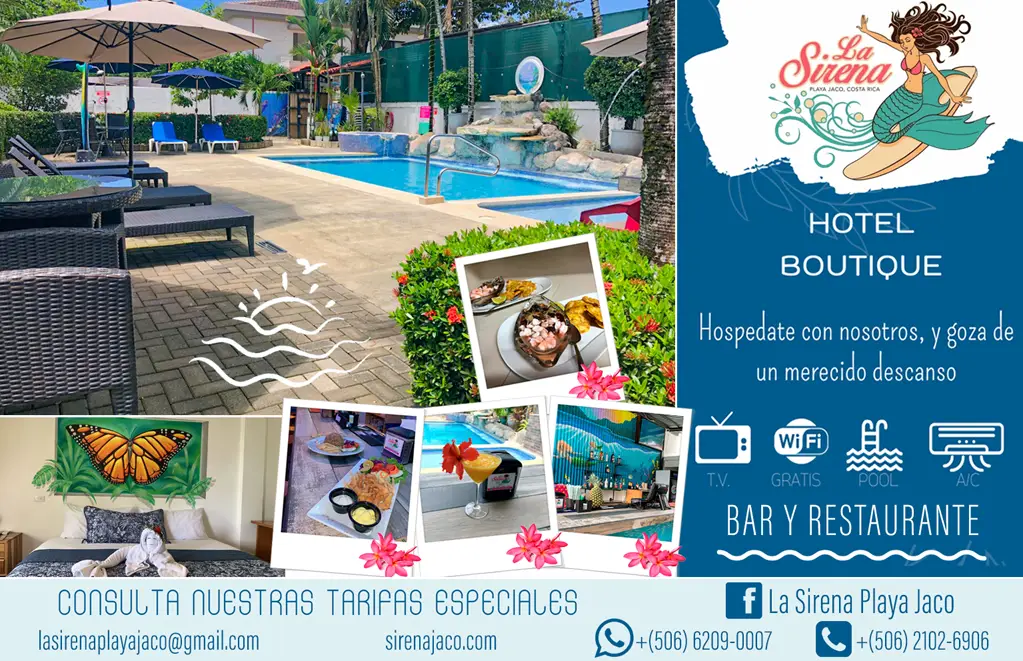 LA SIRENA PLAYA JACO HOTEL BOUTIQUE