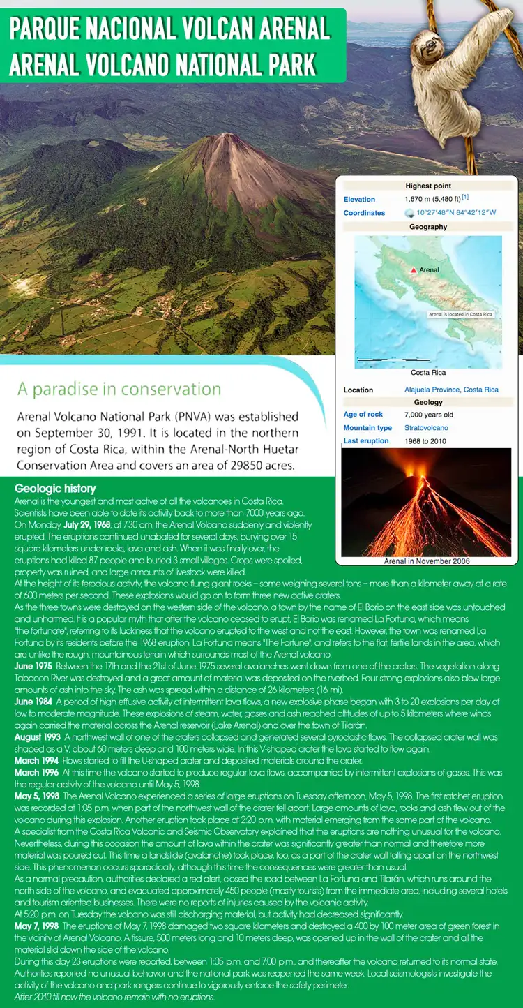 PARQUE NACIONAL VOLCAN ARENAL