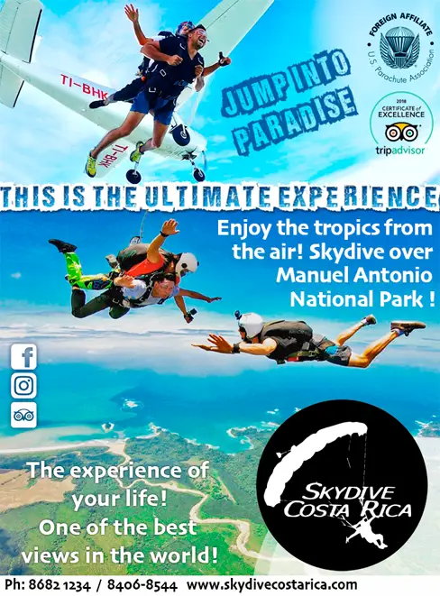 SKYDIVE COSTA RICA