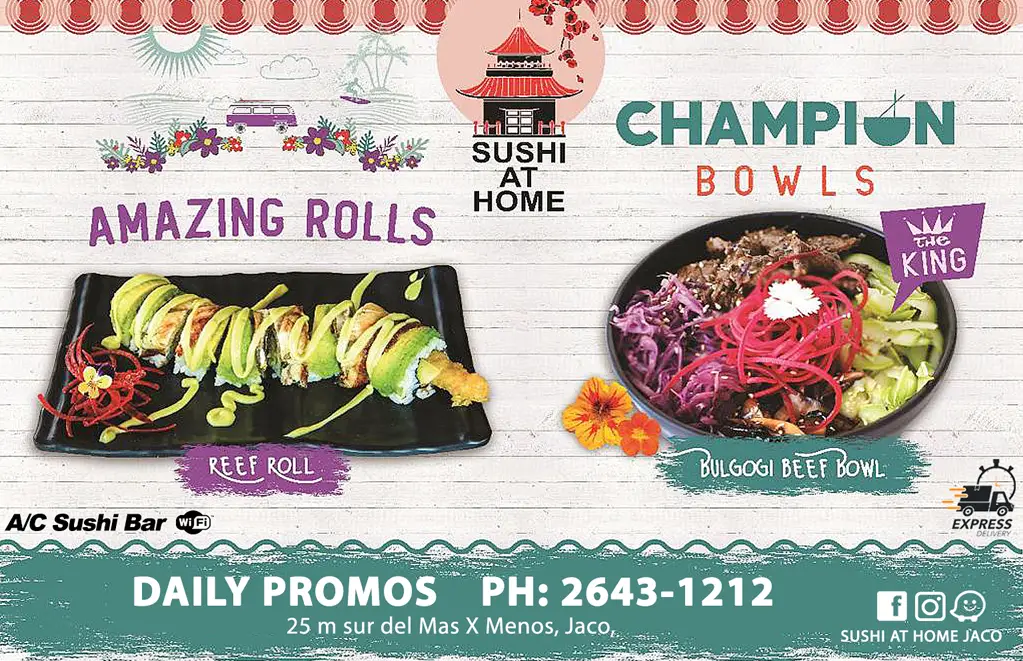 SUSHI AT HOME