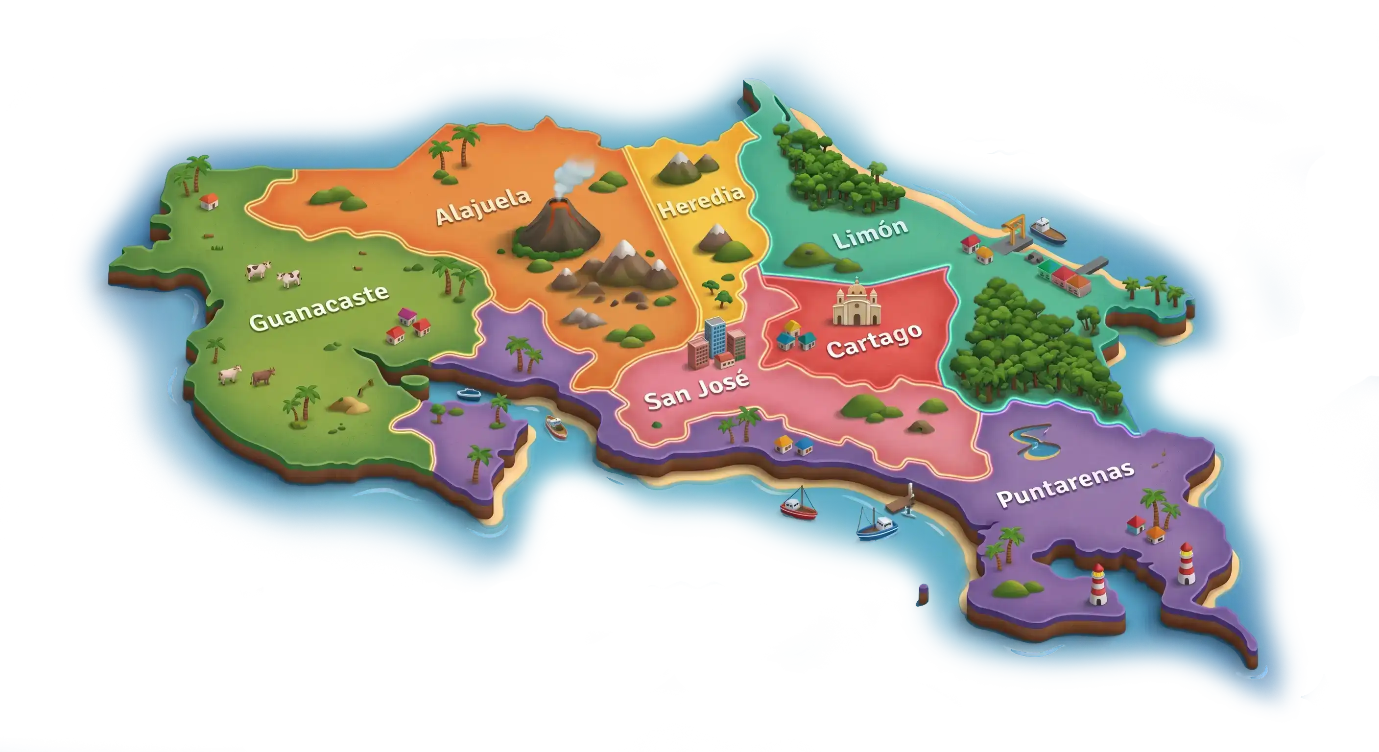 Provincias de Costa Rica