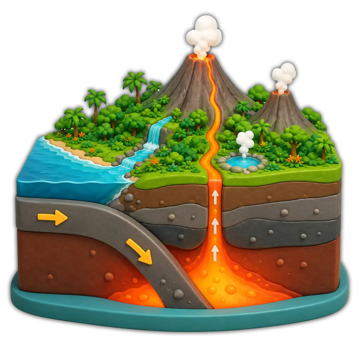 Por qué Costa Rica tiene tantos volcanes.