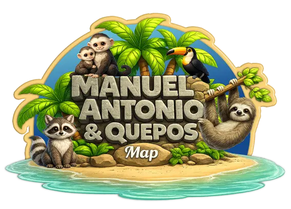 Manuel Antonio & Quepos' Map
