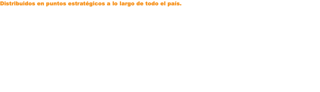 Distribuidos en puntos estratégicos a lo largo de todo el país. Puntos distribución: - Cada Anunciante recibe Mapas para distribuir. - Alajuela: Stand de Canatur dentro del Aeropuerto y Rent a Cars. - Los Sueños: Marina, Condominios,Tour Office y Marriott Hotel. - Rent a Car Aeropuerto de Liberia. - Playa Jacó. - Playa Hermosa. - La Fortuna y Arenal. - Tamarindo. - Quepos, Manuel Antonio. - Playa del Coco. - Costa Ballena: Dominical, Uvita y Ojochal.